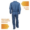 Hand Sanitizing Wipes | Ansell KCC 58506 A20 Zip Front Breathable Particle Protection Coveralls - 3X-Large, Blue (20/Carton) image number 2