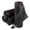 Low-Density Trash Bags | Inteplast Group WSL3036HVK 30 in. x 36 in. 30 Gallon 0.58 mil Can Liners - Black (250/Carton) image number 0
