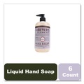Hand Soaps | Mrs. Meyer's SJN390066 12.5 oz. Lavander Clean Day Liquid Hand Soap (6/Carton) image number 5