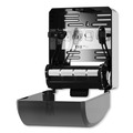 Towel Dispensers | Tork 772828 12.32 in. x 9.32 in. x 15.95 in. Mechanical Hand Towel Roll Dispenser for H80 System - Black image number 4