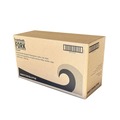 Disposable Forks | Boardwalk BWKFORKBLPPIW Mediumweight Wrapped Polypropylene Plastic Fork Cutlery - Black (1000/Carton) image number 2