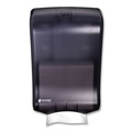 Towel Dispensers | San Jamar T1700TBK 11.75 in. x 6.25 in. x 18 in. Ultrafold Multifold/C-Fold Classic Towel Dispenser - Black Pearl image number 0