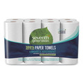 Perforated Roll & Hand Towels | Seventh Generation 13739 2-Ply 11 x 5.4 100 Percent Recycled Paper Kitchen Towel Rolls (32/Carton) image number 0