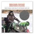 Head & Face Protection | Ergodyne 16834 N-Ferno 6823 One Size Fits Most Fleece Hinged Balaclava Face Mask - Lime image number 4