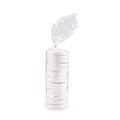 Perforated Roll & Hand Towels | SOLO CH32A-4000 4.6 in. Diameter x 0.7 in. H Vented Paper Lids for 32 oz. Food Containers - White (500/Carton) image number 2