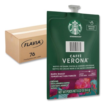 FLAVIA 48104 Starbucks Coffee Freshpack - Caffe Verona (76/Carton)
