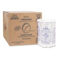 Plates | Dart 10CPWCR 10-1/4 in. Diameter 3-Compartment Concorde Foam Plate - White (500/Carton) image number 0