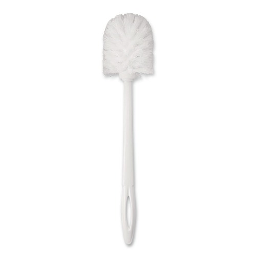 Toilet Brushes | Rubbermaid Commercial FG631000WHT 10 in. Handle Commercial-GradeToilet Bowl Brush - White (24/Carton) image number 0