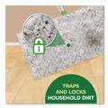 Floor Dusters & Accessories | Swiffer 80374620 8 x 10.4 Dry Refill Cloths - White (4/Carton) image number 7