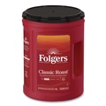 Coffee - Caffeinated | Folgers 2550030419 40.3 oz Canister Ground Coffee - Classic Roast (6/Carton) image number 0