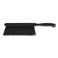 Brushes | Carlisle 3622503 8 in. Horsehair Blend Bristles Counter/Radiator Brush - Black image number 2