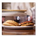 Plates | Chinet 21232 Classic 9.75 in. Paper Dinnerware Plate - White (125/Pack, 4 Packs/Carton) image number 3