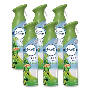 Febreze 80841945 8.1 oz AIR - Gain Original (6/Carton)