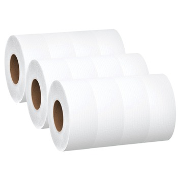 TOILET TISSUES | Scott 07223 Essential 3.55 in. x 2000 ft. Septic Safe JRT Jumbo Roll Bathroom Tissue - White (12 Rolls/Carton)