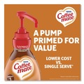 Creamers | Coffee-Mate 12323367 1.5 L Liquid Creamer Pump Bottle - Salted Caramel Chocolate (2/Carton) image number 8