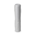 Cup Lids | Dixie D9542 10 oz. - 20 oz. Hot Cups Drink-Thru Dome Lids - White (100/Pack) image number 2