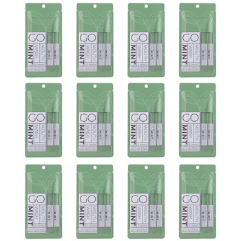 Go Mouthwash MW05 0.37 oz Individual Mouthwash Packets - Mint Flavor (12/Box)