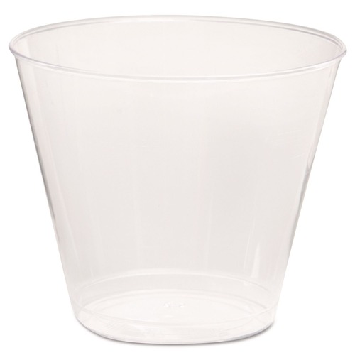 Cups | WNA WNA T5S 5 oz. Comet Plastic Tumbler - Clear (1000/Carton) image number 0