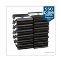 Disposable Spoons | Dixie DUSSPT5 SmartStock Tri-Tower Dispensing System Polypropylene Cutlery Mediumweight Plastic Spoon - Black (960/Carton) image number 2