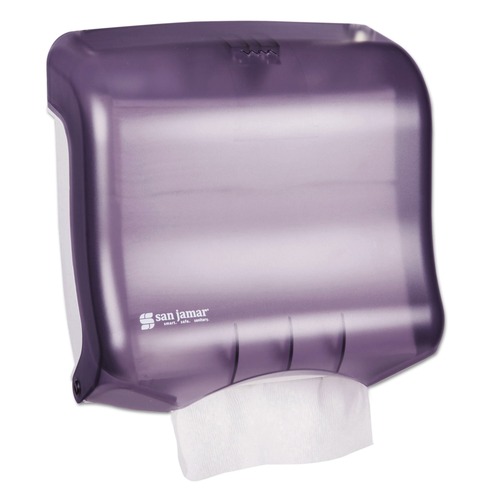 Towel Dispensers | San Jamar T1750TBKRD 11.5 in. x 6 in. x 11.5 in. Ultrafold Towel Dispenser - Black Pearl image number 0