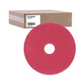Floor Pads-Cleaning, Buffing & Polishing | Boardwalk BWK4017RED 17 in. Diameter Buffing Floor Pads - Red (5/Carton) image number 0