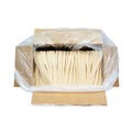 Disposable Knives | Pactiv Corp. YPSMKTEC 7.5 in. EarthChoice PSM Heavyweight Cutlery Knife - Tan (1000/Carton) image number 1