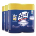 Cleaning Cloths & Wipes | LYSOL Brand 19200-80296 1-Ply 7 in. x 7.25 in. Lemon and Lime Blossom Disinfecting Wipes - White (2/Pack) image number 0