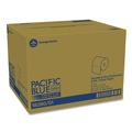 Floor Dusters & Accessories | Georgia Pacific Professional 18280/01 Pacific Blue Select 2-Ply Bathroom Tissue - White (550 Sheets/Roll, 80 Rolls/Carton) image number 3