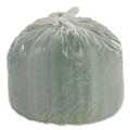 Repro Trash Bags | Stout by Envision G2430W70 13 Gallon 0.7 mil 24 in. x 30 in. Controlled Life-Cycle Plastic Trash Bags - White (120/Box) image number 0