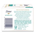Hygiene Bar Soaps | Dove CB613789 4.5 oz. Sensitive Skin Bath Bar - Unscented (72/Carton) image number 1