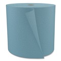 Perforated Roll & Hand Towels | Cascades PRO W600 12 in. x 13 in. Tuff-Job Jumbo Roll Spunlace Towels - Blue (1 Roll/Carton) image number 2