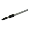 Extension Poles & Handles | Boardwalk 96149-BWK Aluminum Extension Pole, 96-in, Silver/Black image number 0