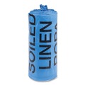 Waste Receptacles | Inteplast Group BR3043XHVB 30 Gallon 1 mil 30 in. x 43 in. Soiled Linen Institutional Low-Density Can Liners - Blue (200/Carton) image number 2