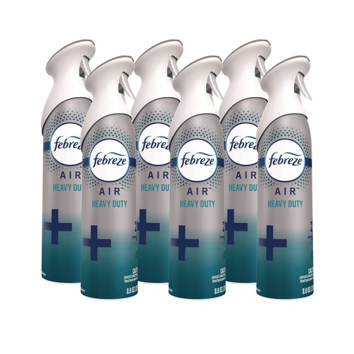 Air Fresheners & Odor Eliminators | Febreze 96257 8.8 oz. Aerosol Spray AIR - Heavy Duty Crisp Clean (6/Carton) image number 0