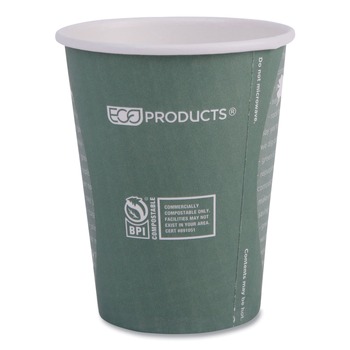 Eco-Products EP-BHC12-WA 12 oz. World Art Renewable Compostable Hot Cups (20/Carton)