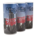 Sweeteners | Office Snax OFX00019G 20 oz Reclosable Canister of Sugar (3/Pack) image number 1