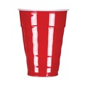 Cups | Hefty C20950 9 oz. Easy Grip Disposable Plastic Party Cups - Red (50/Pack) image number 0