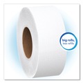 Toilet Tissues | Scott 07223 Essential 3.55 in. x 2000 ft. Septic Safe JRT Jumbo Roll Bathroom Tissue - White (12 Rolls/Carton) image number 4