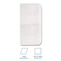 Luncheon Napkins | Boardwalk 4514 12 in. x 12 in. 1-Ply Quarter-Fold Lunch Napkins - White (500/Pack) image number 2