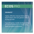 Dishwashing Detergents | ECOS PRO PL9721/05 5 gal. Pail Dishmate Manual Dish Liquid Detergent - Free and Clear image number 3