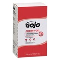 Soap Refills | GOJO Industries 7290-04 2000 mL Refill Cherry Gel Pumice Hand Cleaner - Cherry Scent (4/Carton) image number 1