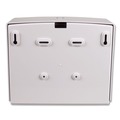 Towel Dispensers | Scott 09214 Scottfold 10.75 in. x 4.75 in. x 9 in. Folded Towel Dispenser - White (1/Carton) image number 2