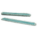 Mop Heads | Rubbermaid Commercial HYGEN FGQ44900GR00 48 in. Microfiber Dust Mop Heads With Fringe - Green image number 3