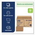 Dispenser Napkins | Tork DX906E 2-Ply Bag-Pack 13 in. x 8.5 in. Xpressnap Interfold Dispenser Napkins - Natural (6000/Carton) image number 9