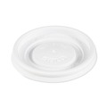 Cup Lids | SOLO VL34R-0007 Polystyrene Vented Hot Cup Lids Fits 4 oz Cups - White (100/Pack, 10 Packs/Carton) image number 1