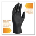 Food Service Disposable & Single Use Gloves | Ansell 49275 G10 Kraken Grip 9.5 in. 6 mil Nitrile Gloves - Small/Black (1000/Carton) image number 3
