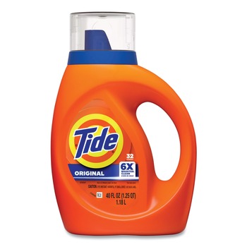 LAUNDRY DETERGENTS | Tide 40213 46 oz. Bottle 32 Loads Liquid Tide Laundry Detergent (6/Carton)