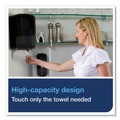 Perforated Roll & Hand Towels | Tork 121201 2 Ply 9 in. x 11.8 in. Advanced Centerfeed Hand Towel - White (6/Carton) image number 6