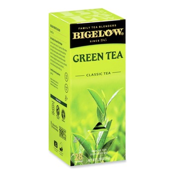 Bigelow RCB00388 Single Flavor Tea - Green (28 Bags/Box)