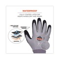 Work & Welding Gloves | Ergodyne 17634 ProFlex 7501 Coated Waterproof Winter Gloves - Large Gray (1-Pair) image number 8